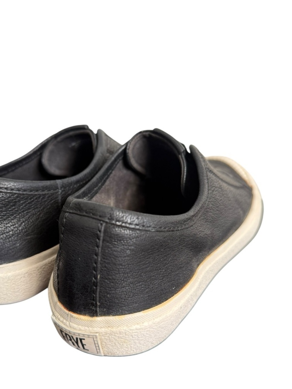 Frye Claudia Slip On Low Top Slip On Fashion Sneakers Black Size 6.5M - Picture 7 of 16